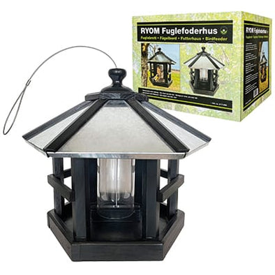 Fuglefoderautomat 6-kantet 34 cm