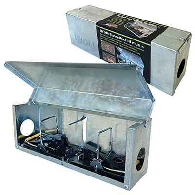 Tunnelbox Mus M/2 Smækfæld.